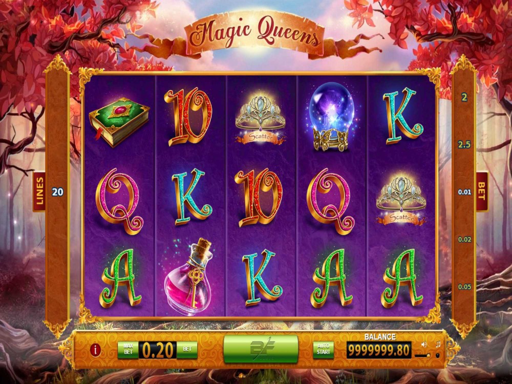 Magic Queens Slot screenshot