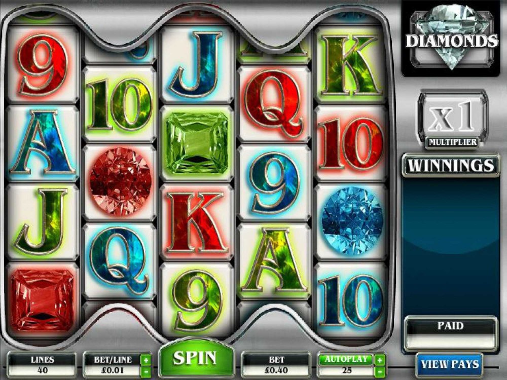 Diamonds Game Screenshot