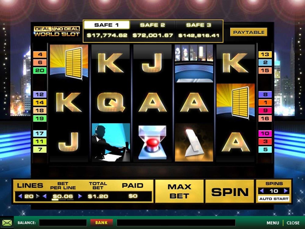 Deal or no deal slot machine atlantic city Deal or no deal slot machine atlantic city