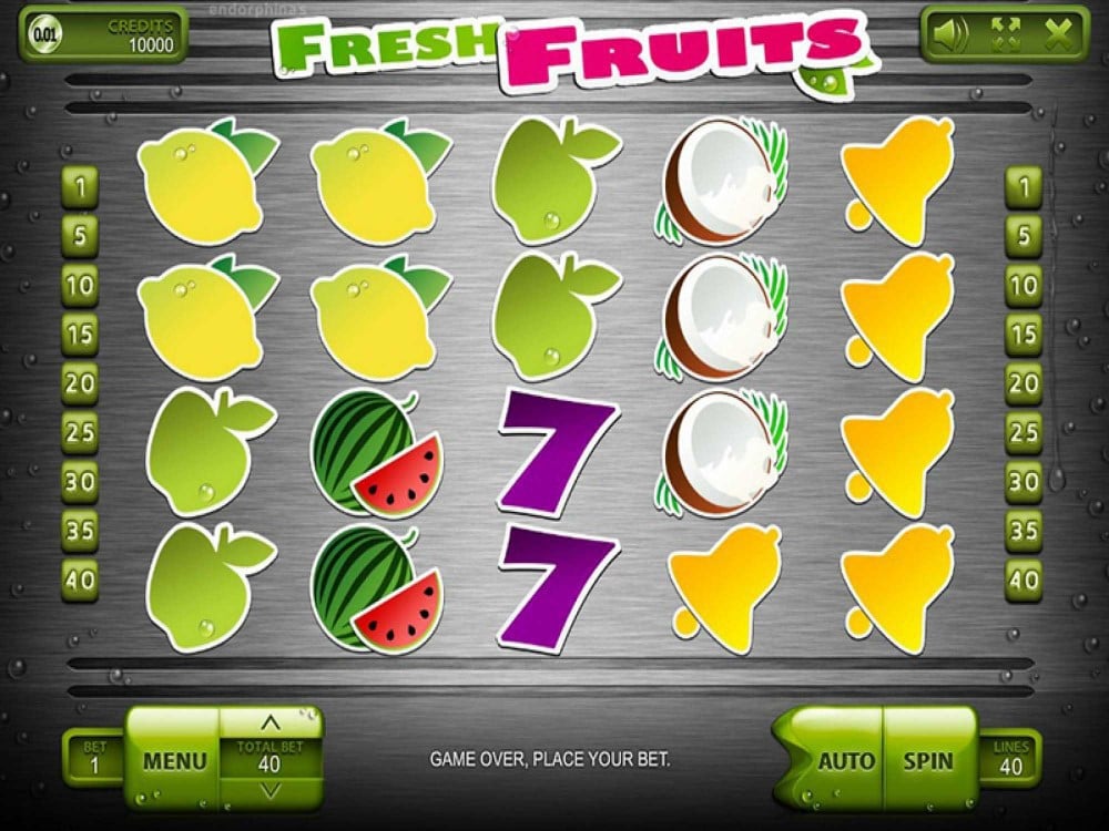 Fresh Fruits Game Screenshot