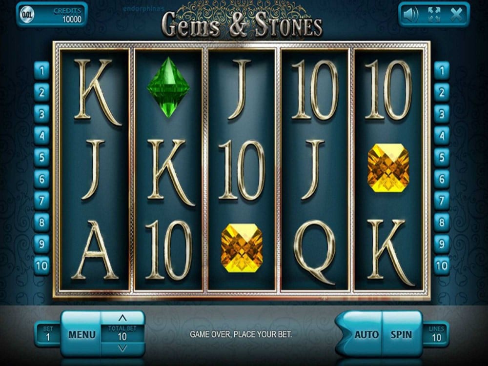 Gems And Stones Game Screenshot