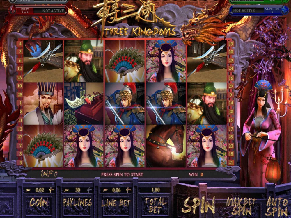 Three Kingdoms Slot Online Three Kingdoms Slot Online