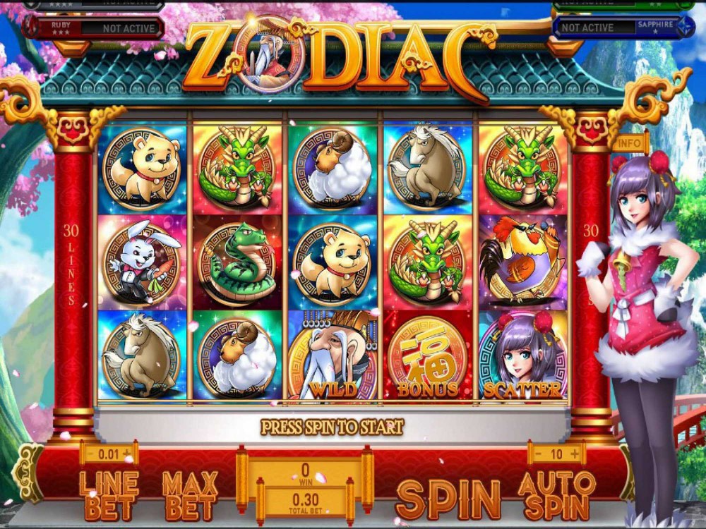 zodiac gameplay slot