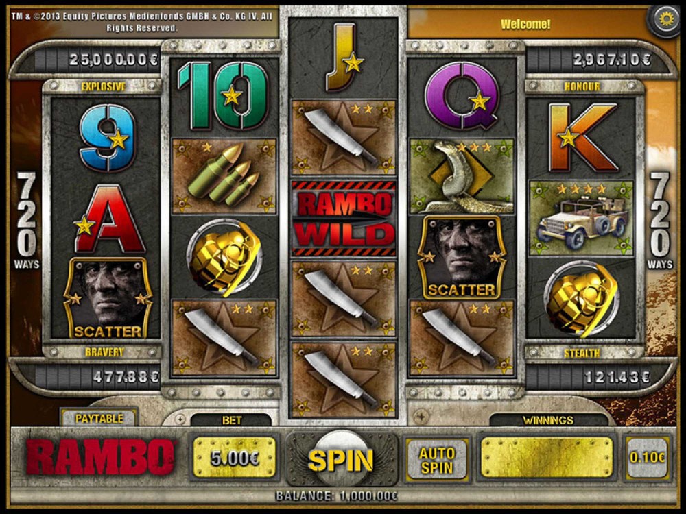 Rambo Slot screenshot