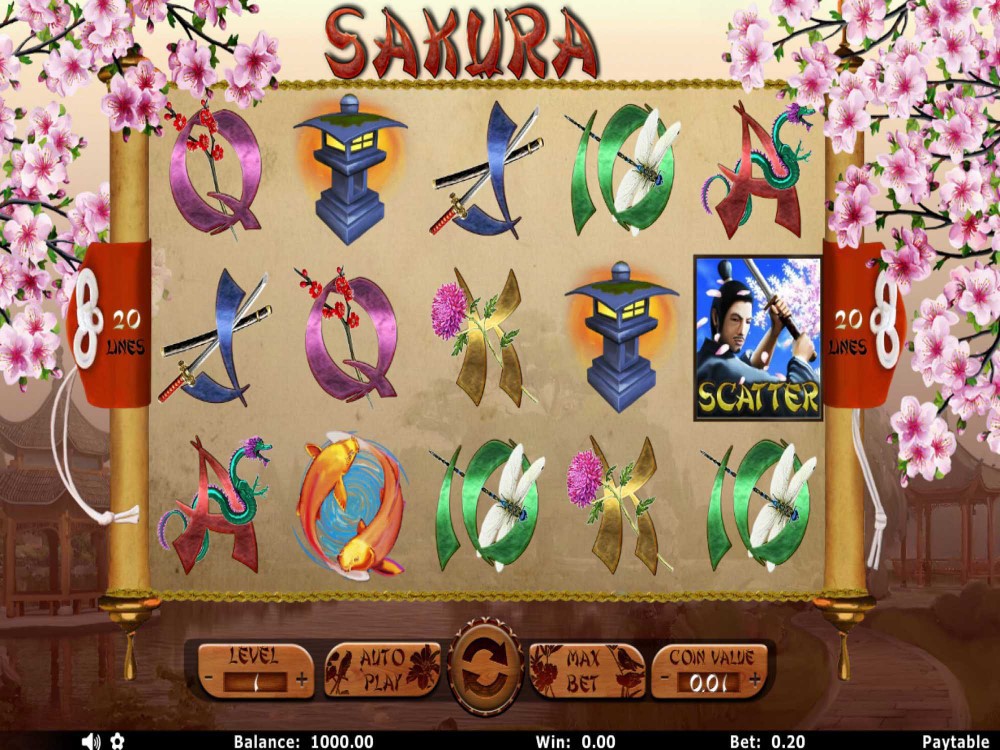 Sakura Game Screenshot