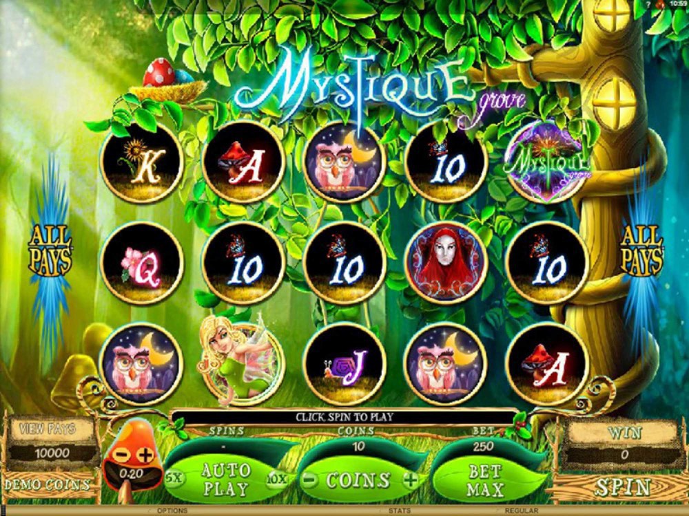 Jogos de slots online Magical Grove