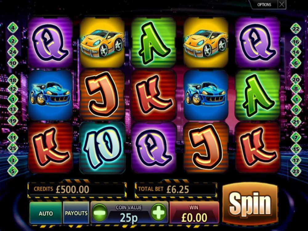Slot Wheels Game Screenshot