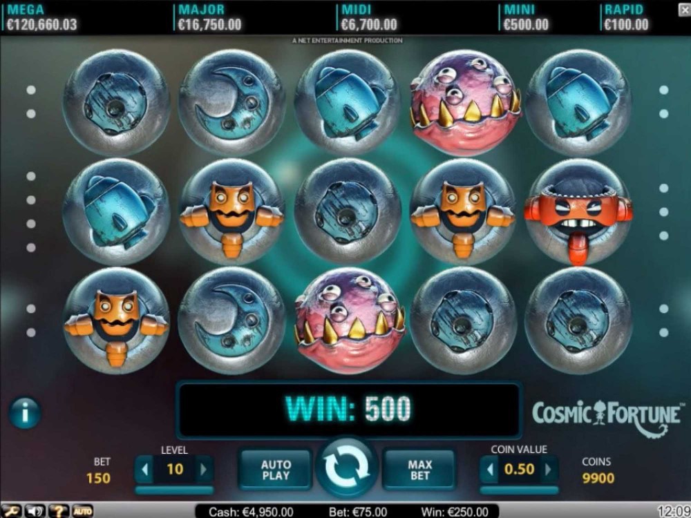 Cosmic Fortune Slot screenshot
