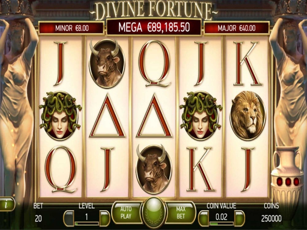 Divine Fortune Game Screenshot