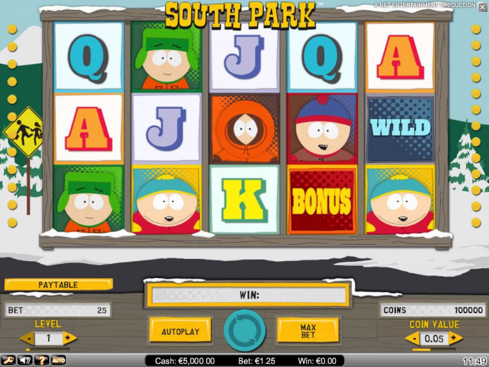 South Park Slot screenshot