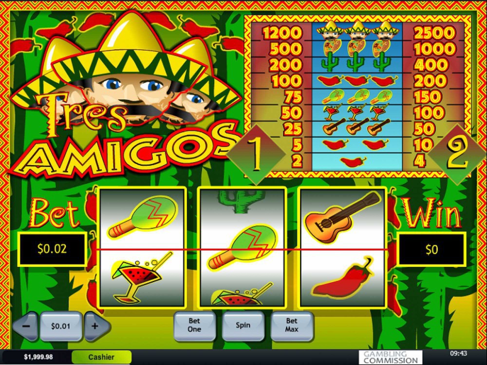 Spiele Tres Amigos - Video Slots Online Spiele Tres Amigos - Video Slots Online
