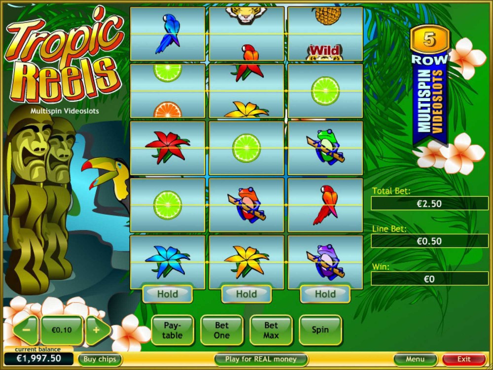 Tropic Reels Slot Machine Tropic Reels Slot Machine