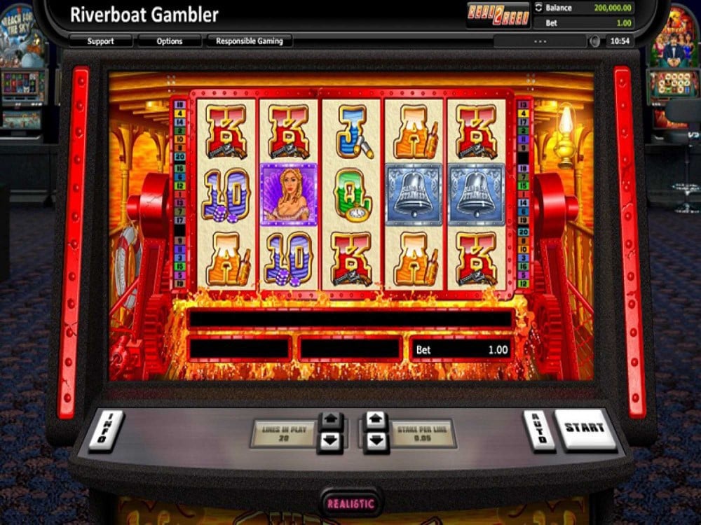Riverboat Gambler Game Screenshot