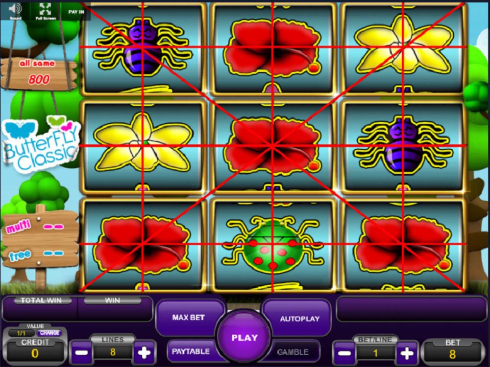 Butterfly Classic Slot screenshot
