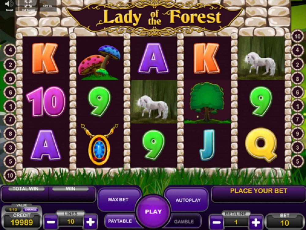Lady of the Forest Slot screenshot