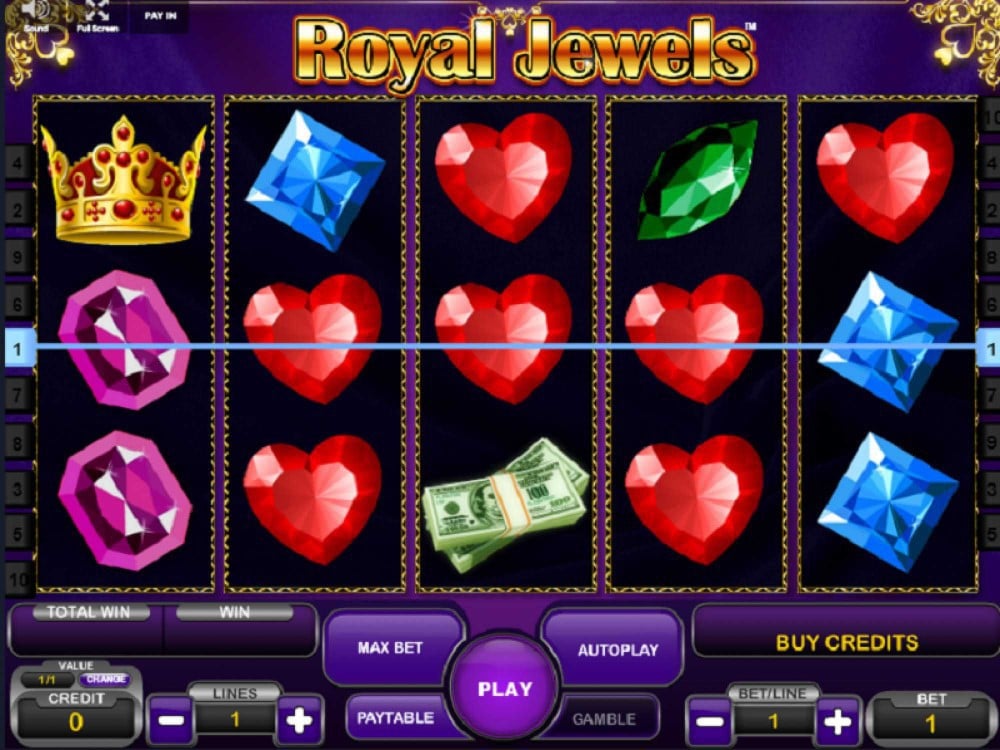 Royal Jewels Slot screenshot