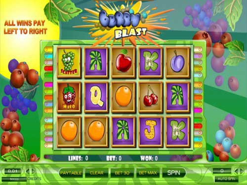 Berry Blast Game Logo