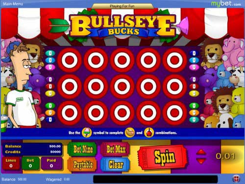 Bulls Eye Bucks Game Logo