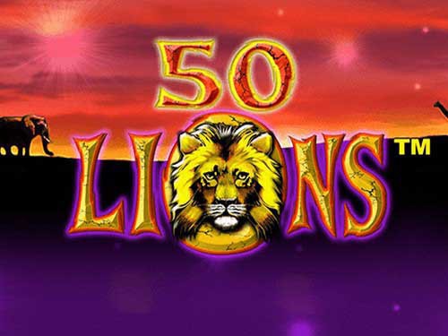 50 Lions Game Logo