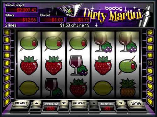 Dirty Martini Game Logo