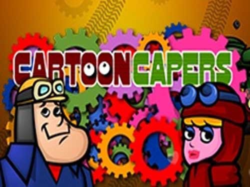 Cartoon Capers Game Logo