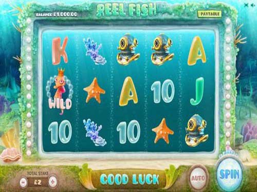 Reel Fish Game Logo