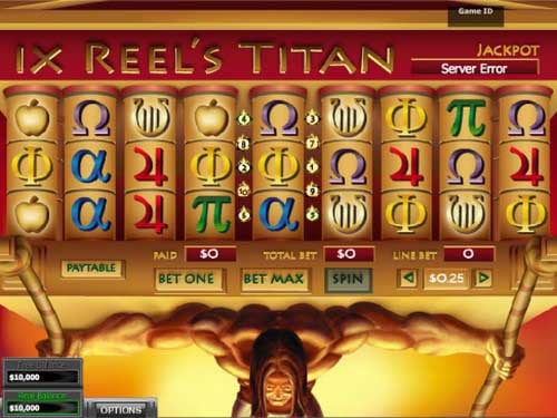 Nine Reels Titan Game Logo