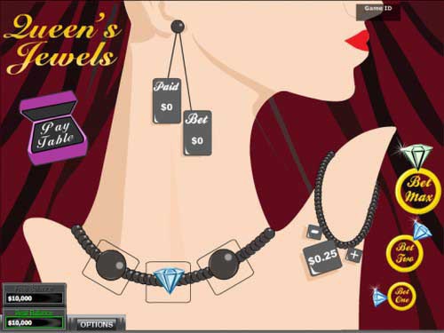 Queen's Jewels Game Logo