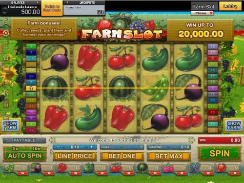 Farmslot Game Logo