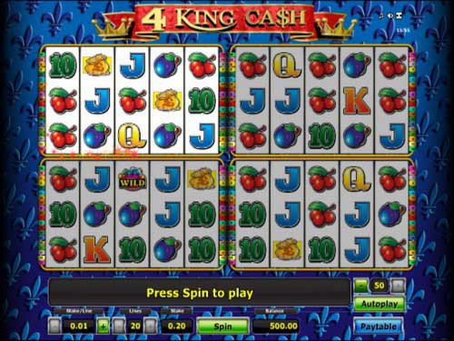 4 King Cash Game Logo
