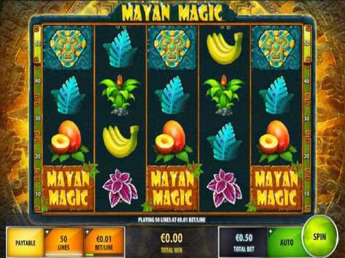 Mayan Magic Game Logo