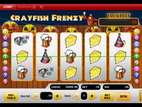 Crayfish Frenzy Game Logo