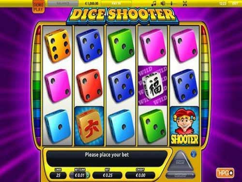 Dice Shooter Game Logo