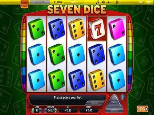 Seven Dice Game Logo