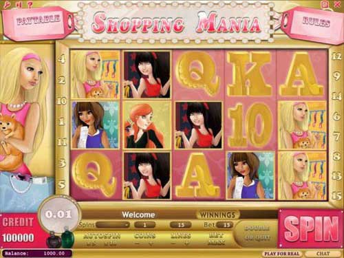 Shopping Mania Game Logo