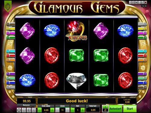 Glamour Gems Game Logo