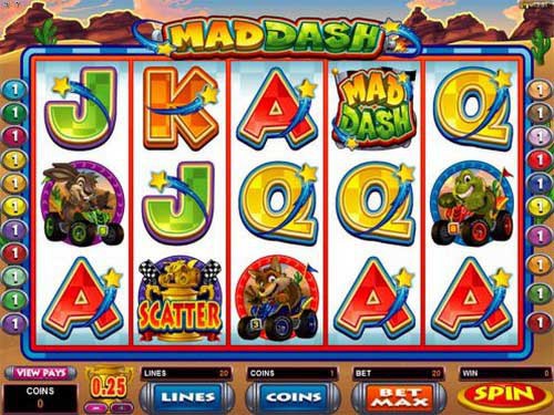Mad Dash Game Logo