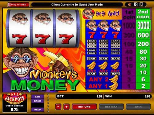 Monkeys Money Game Logo