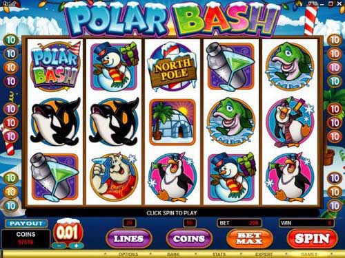 Polar Bash Game Logo