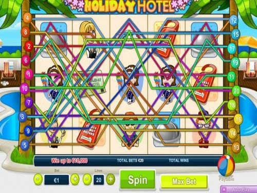 Holiday Hotel Game Logo