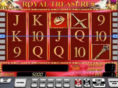 Royal Treasures Game Logo