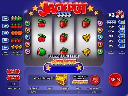 Jackpot 3333 Game Logo