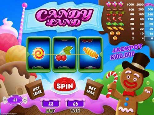 Candy Land Game Logo