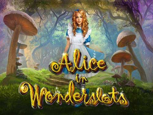 Alice in Wonderslots Game Logo