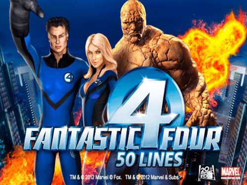 Fantastic Four 50 Lines Game Logo