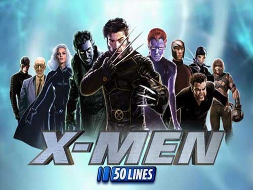 X-Men 50 Lines Slot Game Logo