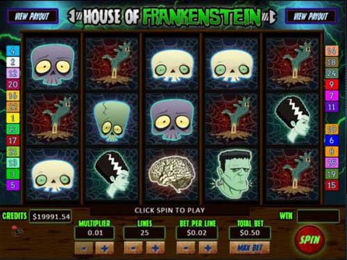 House of Frankenstein Game Logo