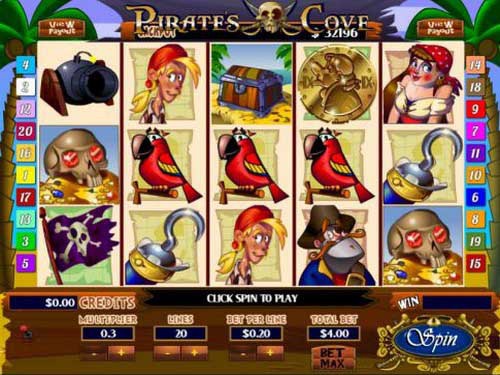 Pirate's Cove Progressive Game Logo