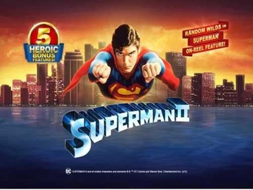 Superman ii Game Logo