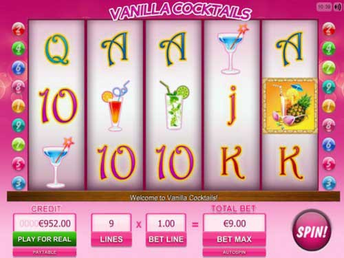 Vanilla Cocktails Game Logo